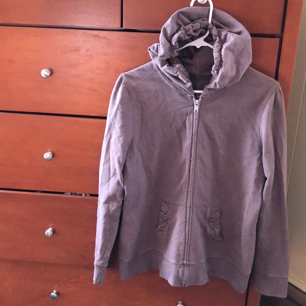 Sonoma hooded full zip sweatshirt